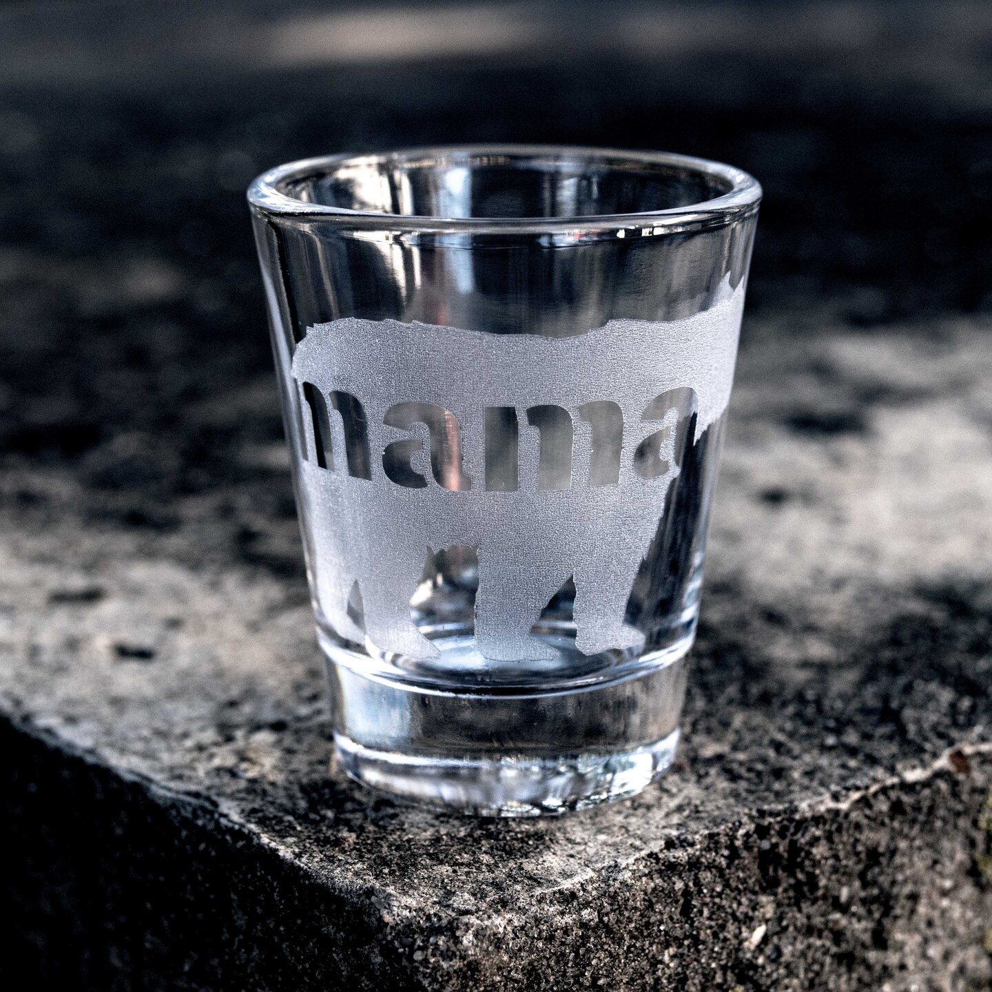 2oz Mama Bear Shot glass 2oz Mama Bear Shot glass