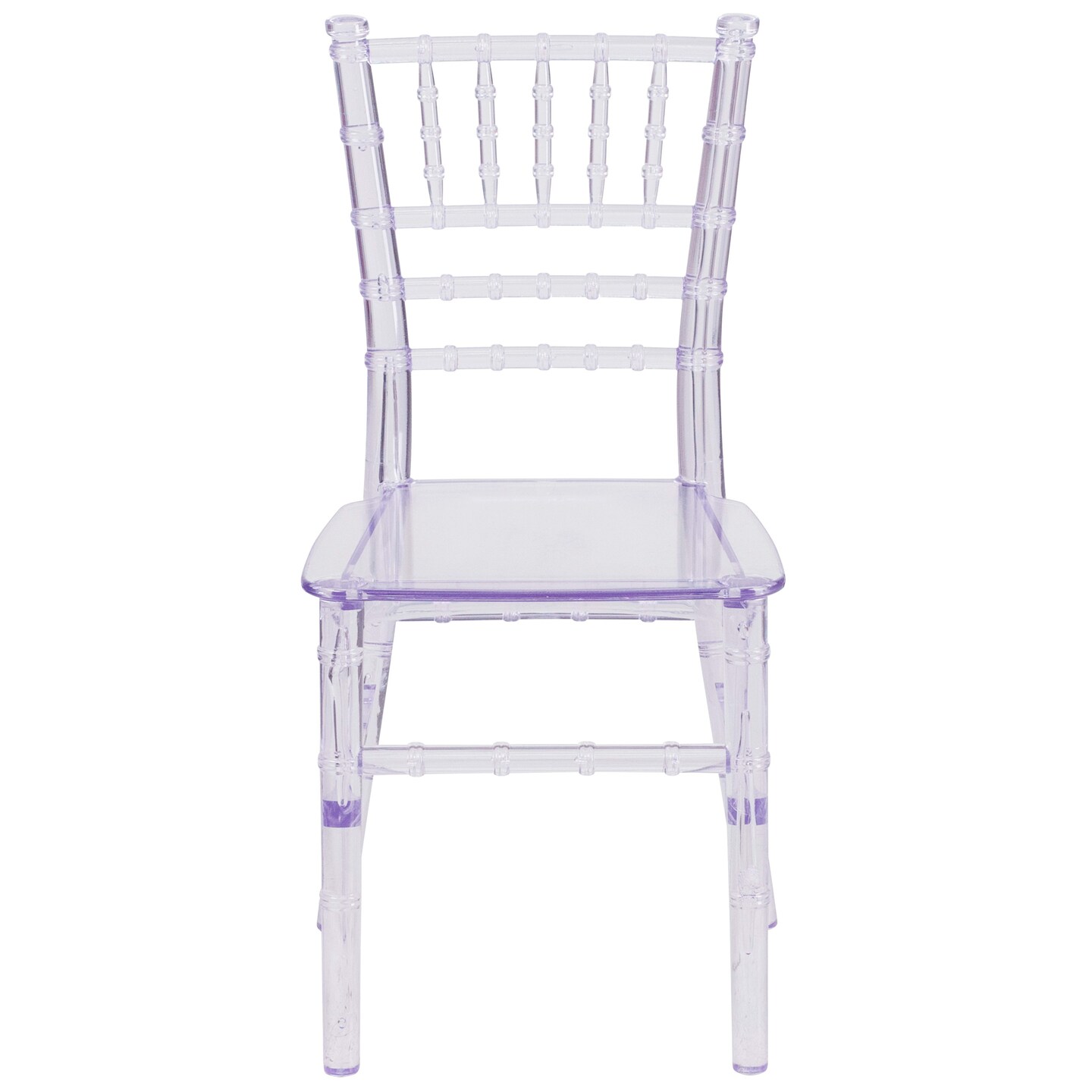 Emma and Oliver 10 Pack Child&#x2019;s All Occasion Resin Chiavari Chair for Home or Home Based Rental Business