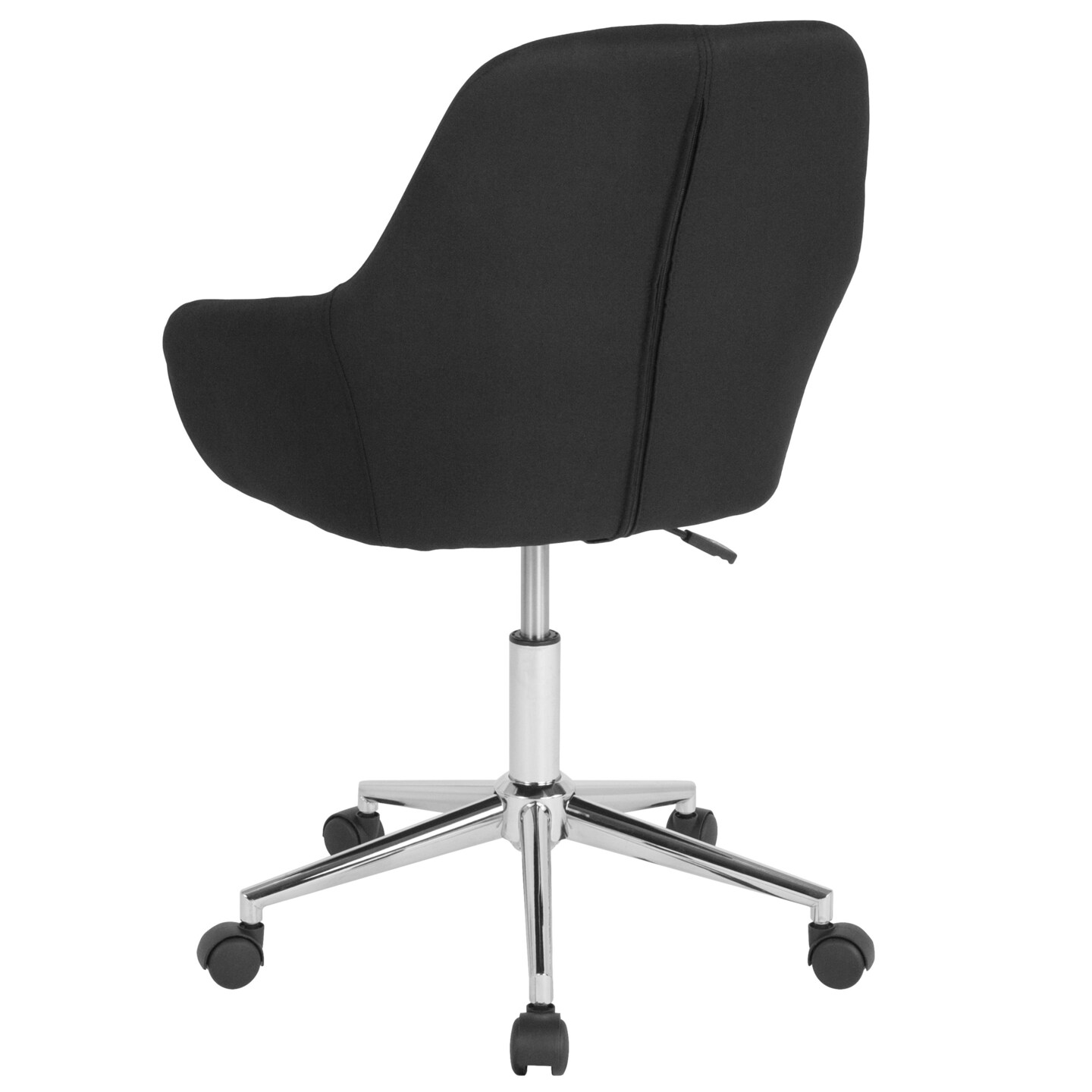 Merrick Lane Roma Home Office Bucket Style Chair with 360 Degree Rotating Swivel