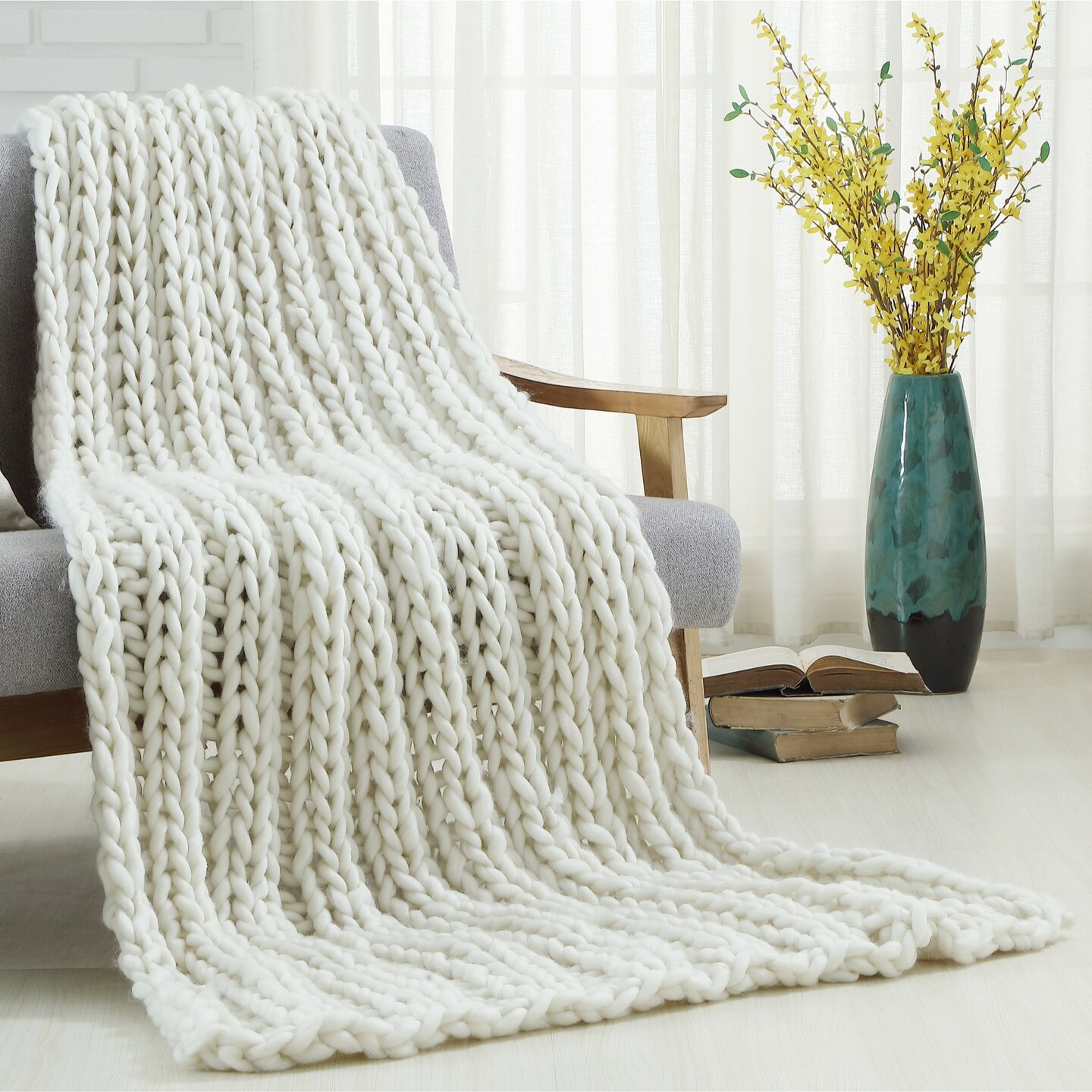 Vielkis Channel Knit Throw