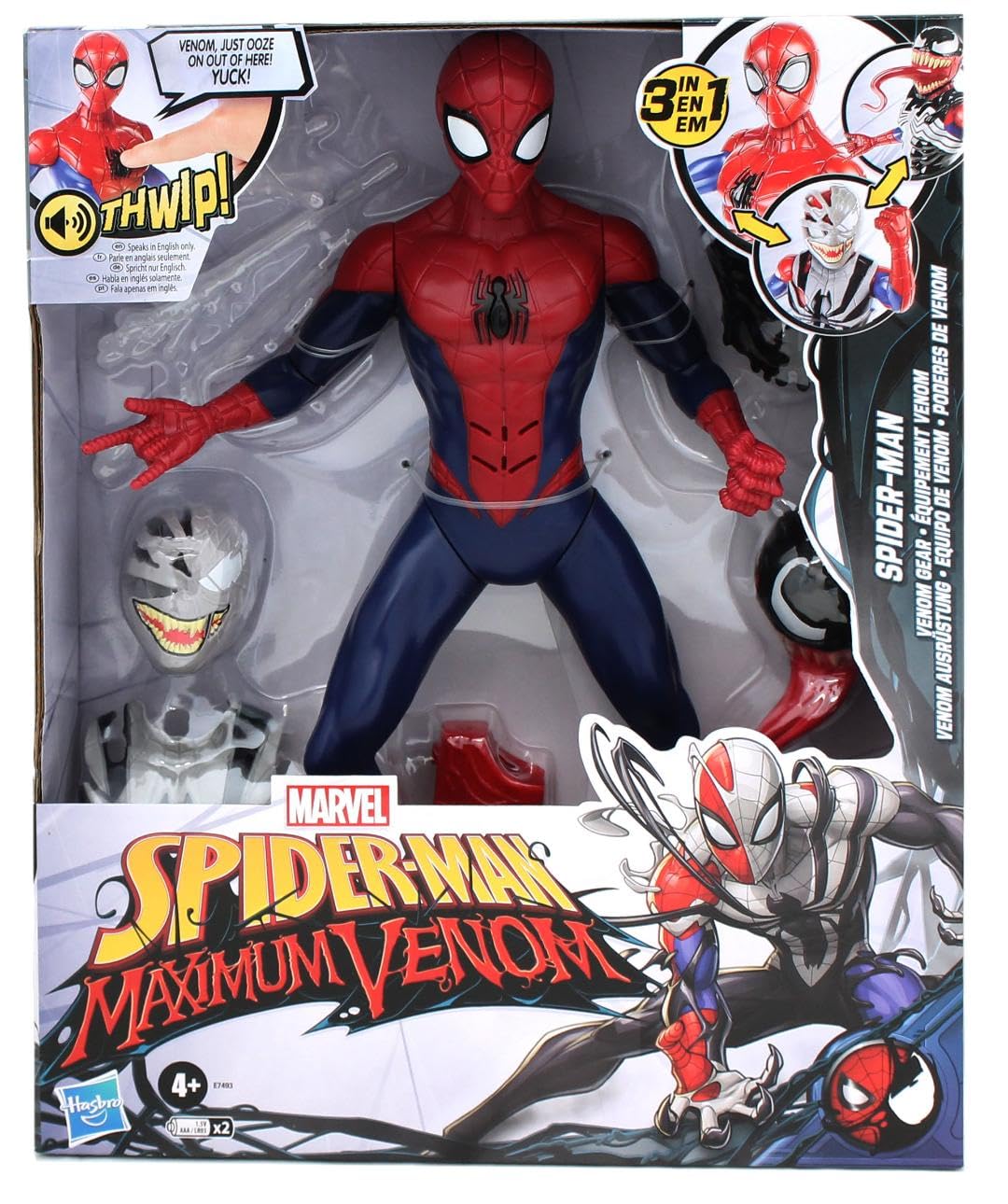 Hasbro Marvel Spider-Man Maximum Venom, 12-Inch Figure