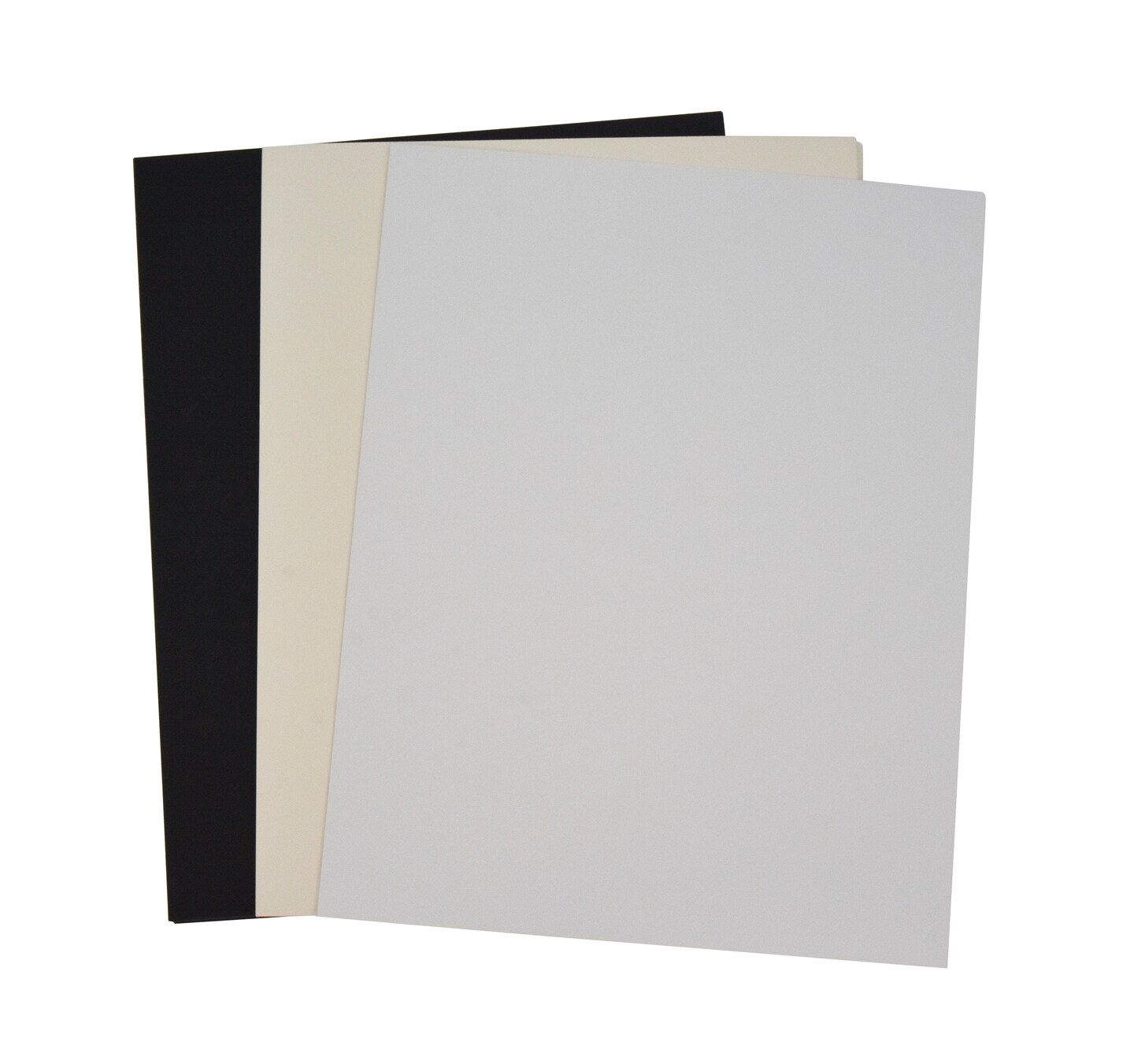 Sax Exclusive Special Melton Mount Board, 22 x 28 Inches, Black/White, Pack of 20 Michaels