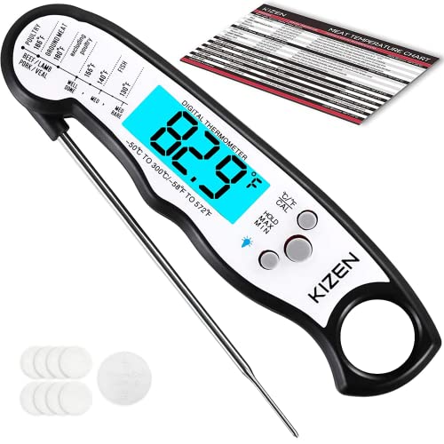 Instant Read Food Thermometer Digital Meat Thermometer For Cooking