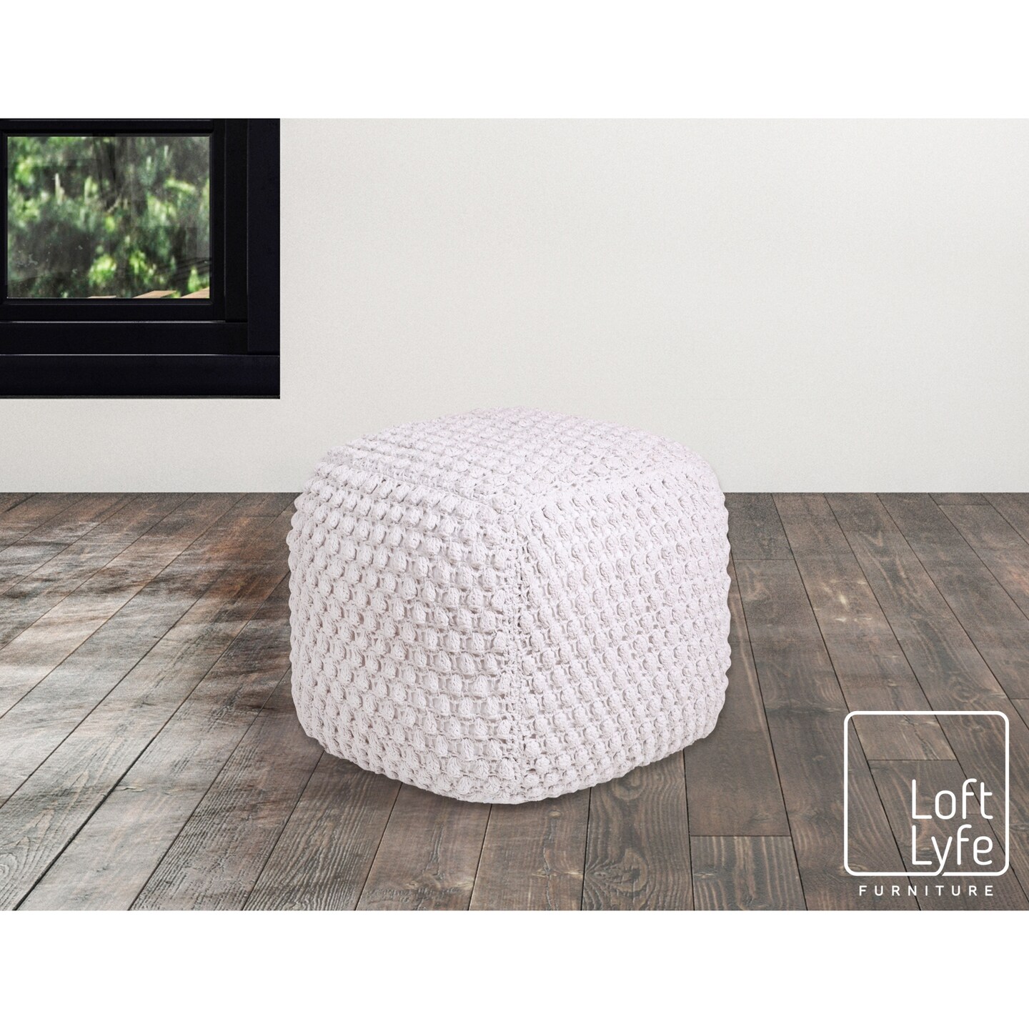 Adin Cotton Yarn Pouf