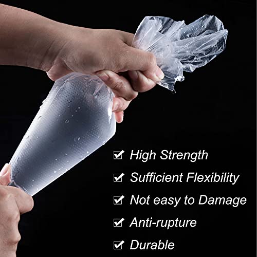 100 PCS Piping Bags, Pastry Bags 12 Inch  Disposable Icing Piping Pastry Bags For Cookie/Cake Decorating Supplies, Anti Burst And Non-Slip Thicken Cake Decorating Bags.
