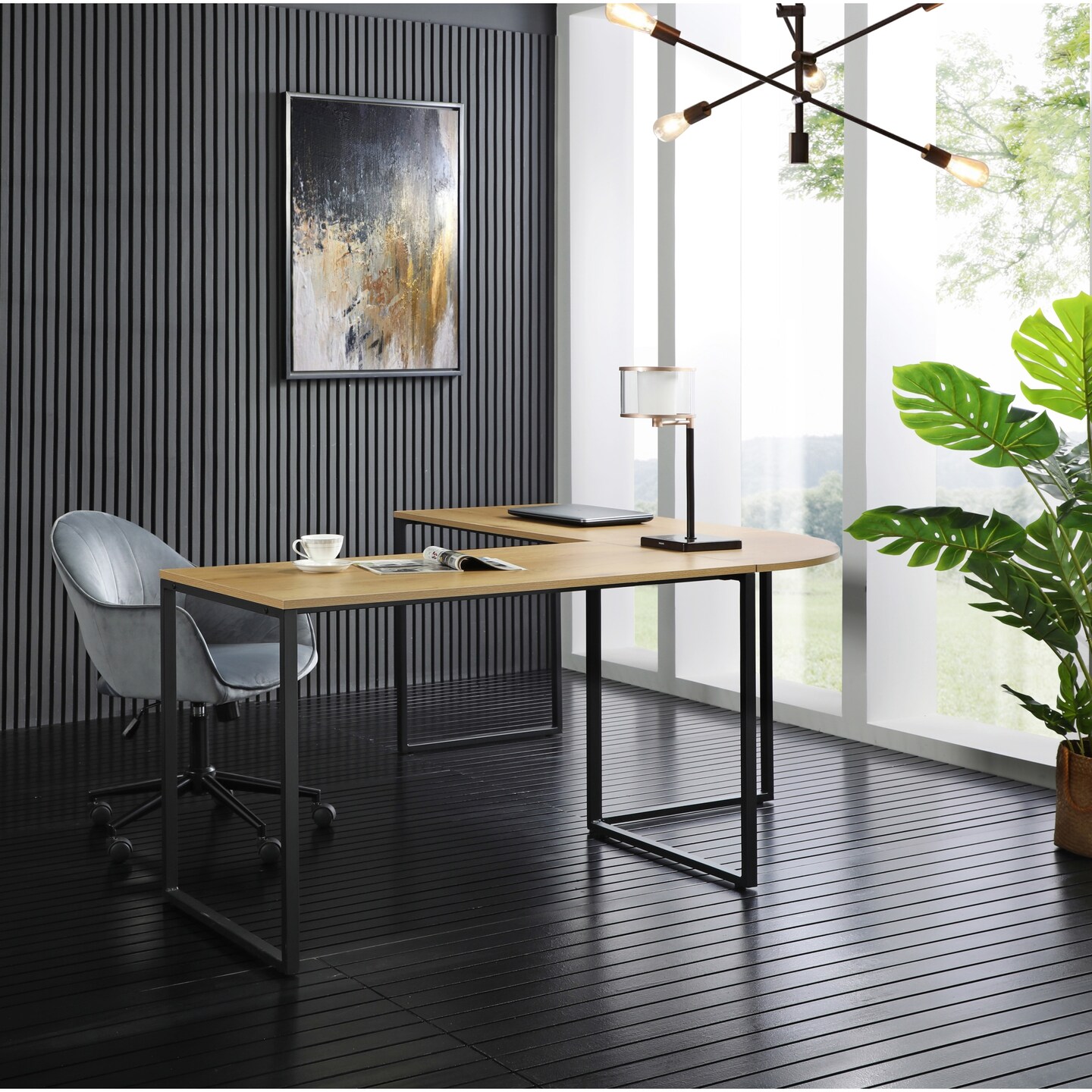 Juana L Shape Writing Desk