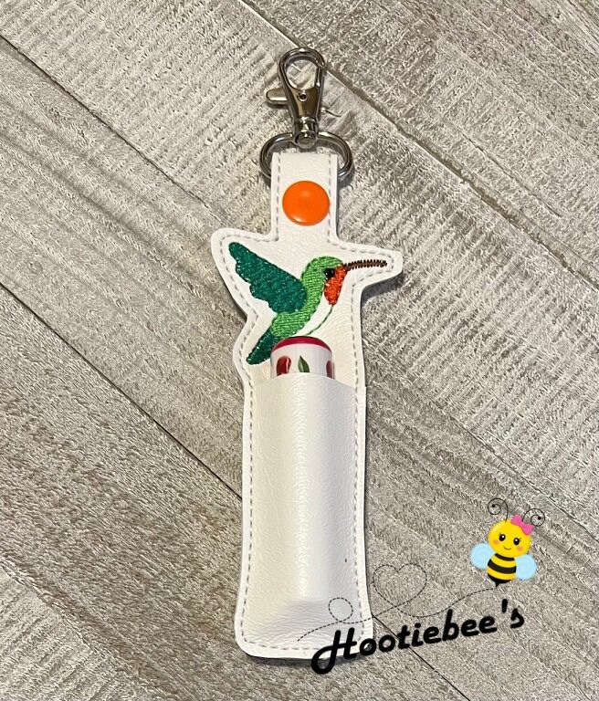 Hummingbird Hand Sanitizer Holder and or Lip Balm Holder