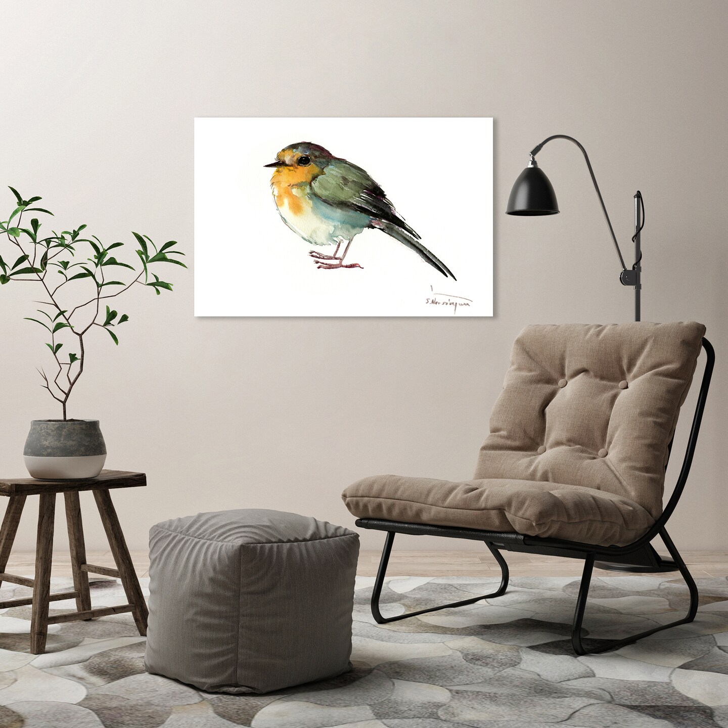 Sparrow by Suren Nersisyan  Gallery Wrapped Canvas - Americanflat