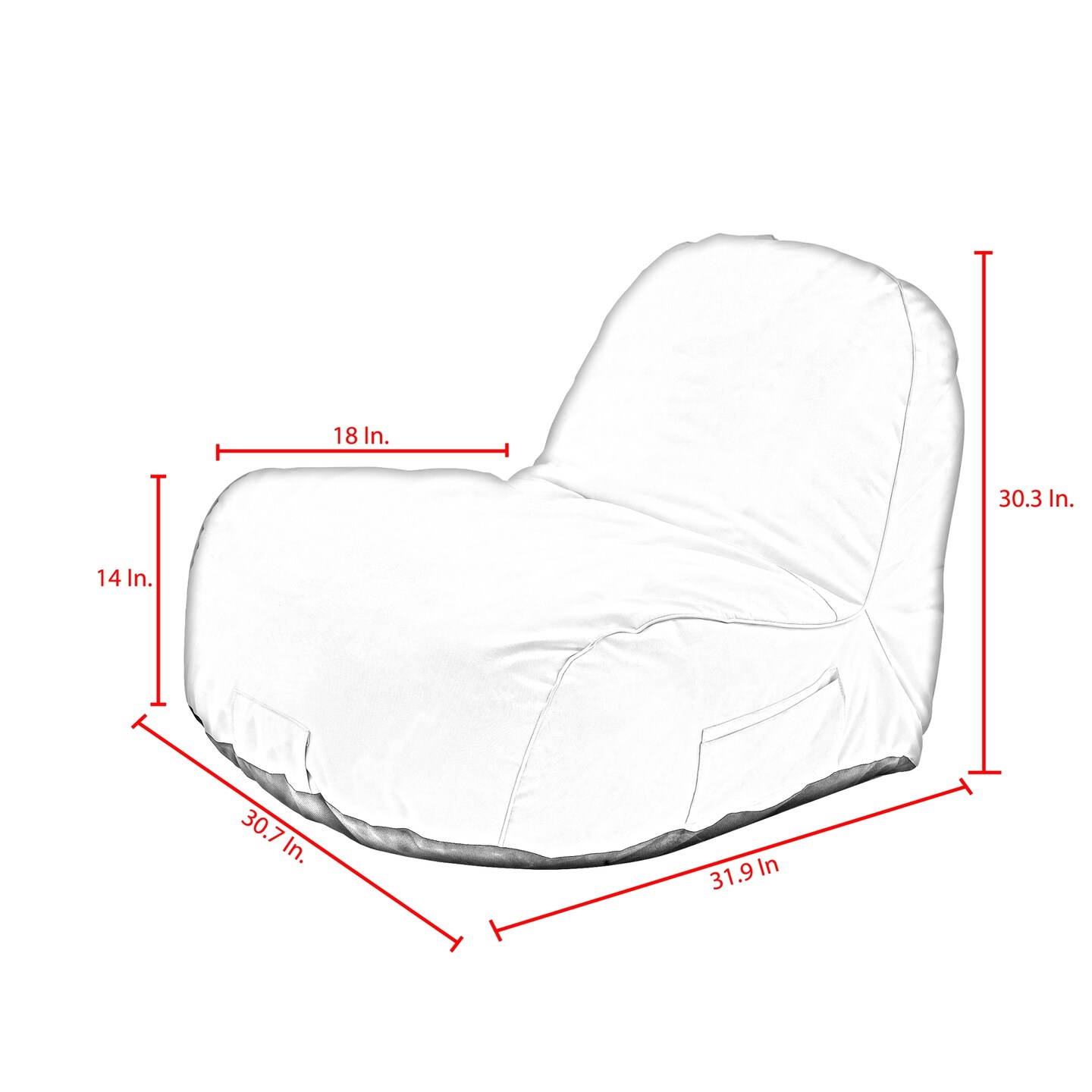 Cosmic Nylon Bean Bag Chair/ Lounge Chair/ Memory Foam Chair/ Floor Chair