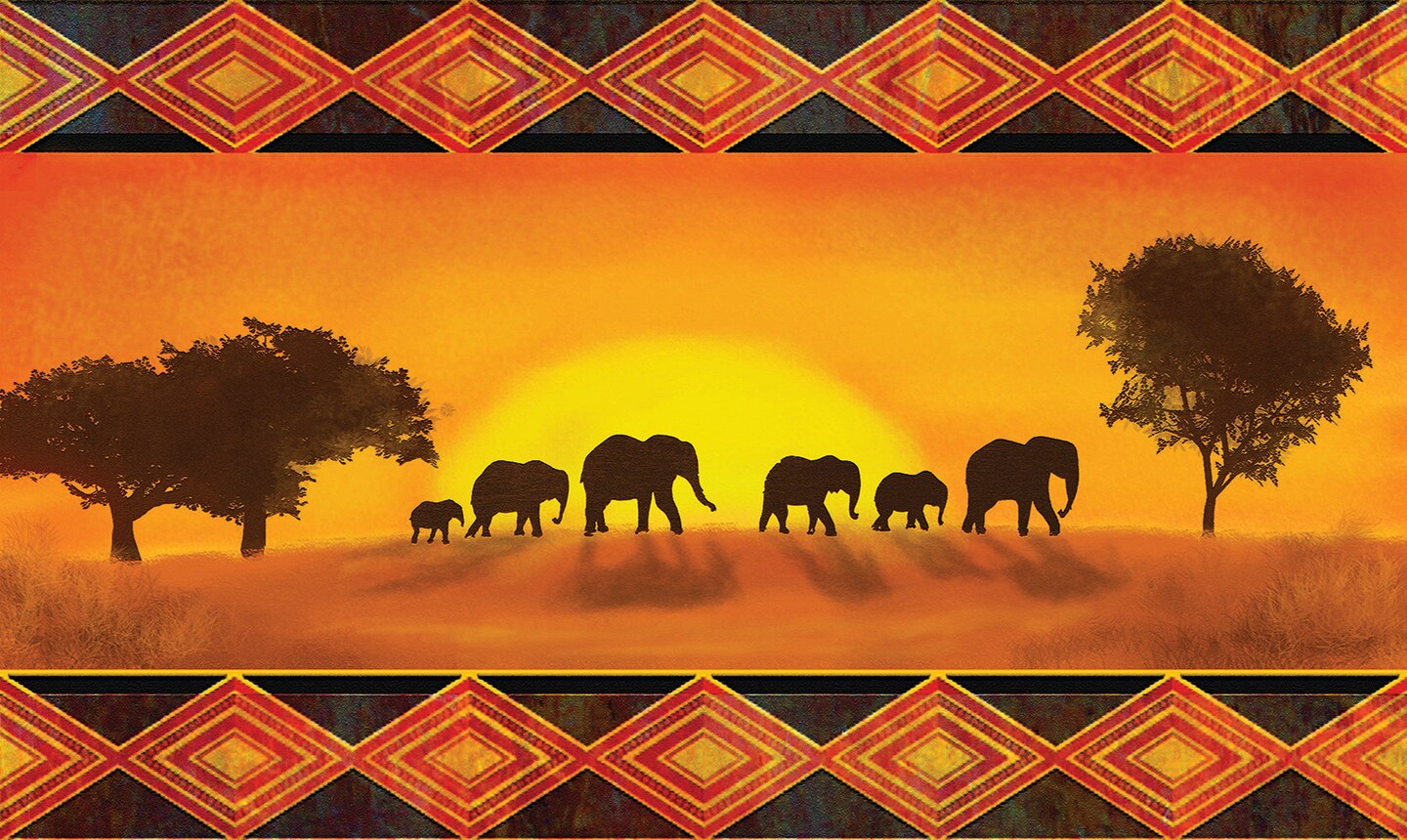 Savanna Sunset Door Mat (18 x 30&#x22;)