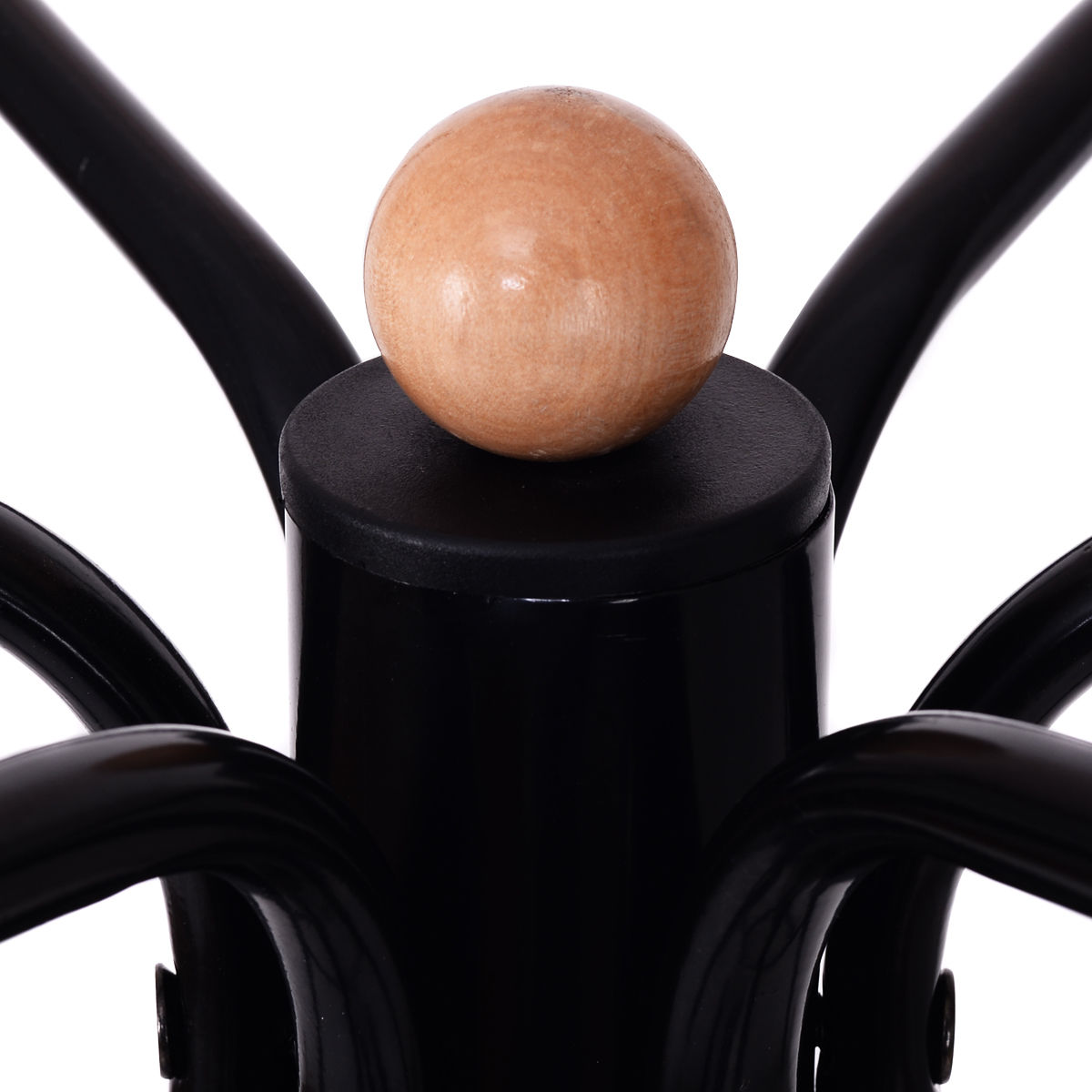 Costway Metal Coat Hat Rack Organizer Clothes Hanger Hooks Tree Stand Umbrella Holder