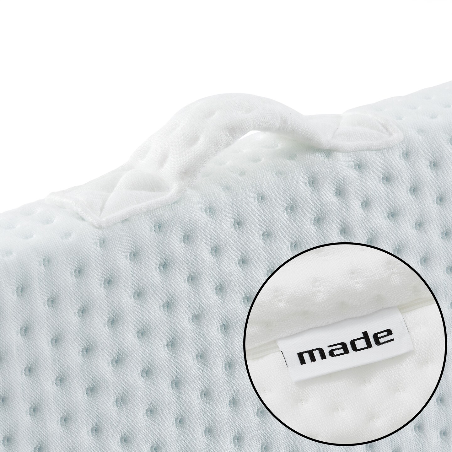 Made Medical Bed Wedge Pillow for Sleeping - Memory Foam Cushion Body Positioner Back Support Pillow