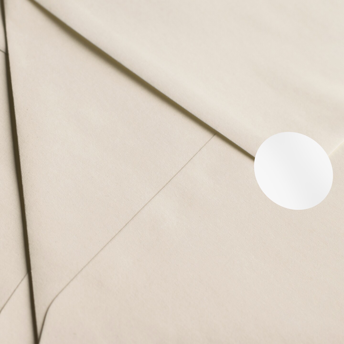 BAZIC White Label 3/4&#x22; Round (504/Pack)