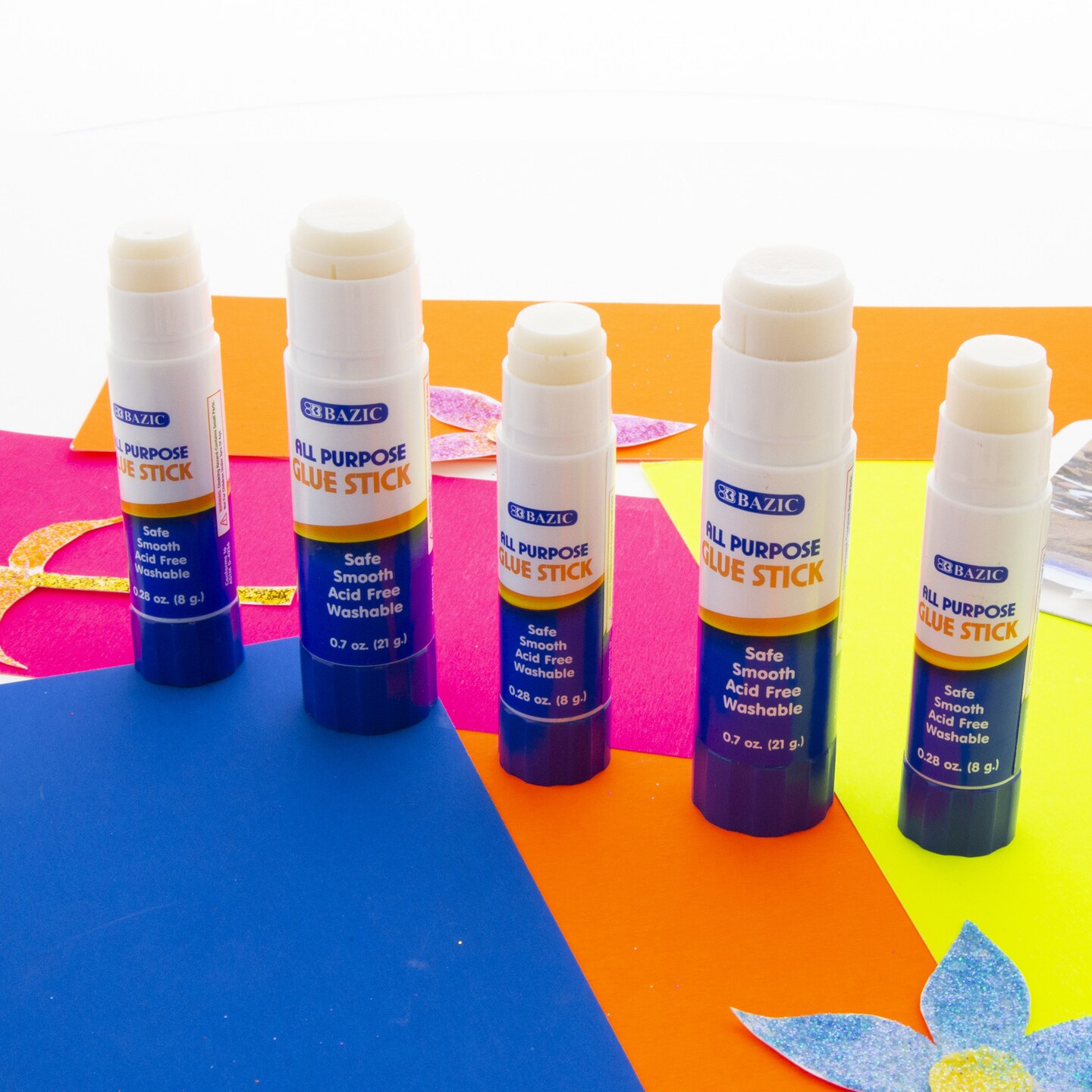 BAZIC Glue Stick Premium Pack 0.28 oz (8g)