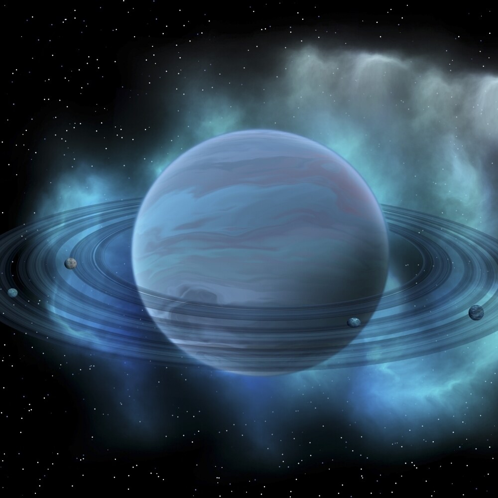 Artists Concept Of Planet Neptune Poster Print