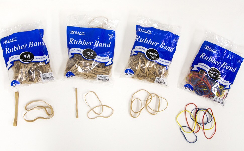 BAZIC 2 Oz./ 56.70 g #32 Rubber Bands