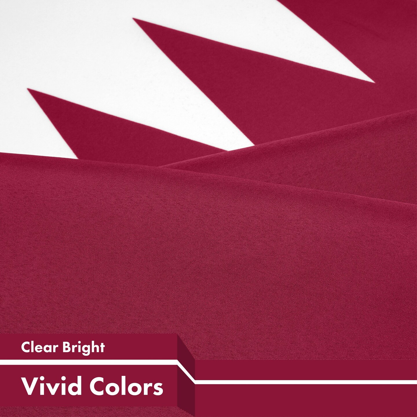 G128 3 Pack: Qatar Qatari Flag | 3x5 Ft | LiteWeave Pro Series Printed 150D Polyester | Country Flag, Indoor/Outdoor, Vibrant Colors, Brass Grommets, Thicker and More Durable Than 100D 75D Polyester