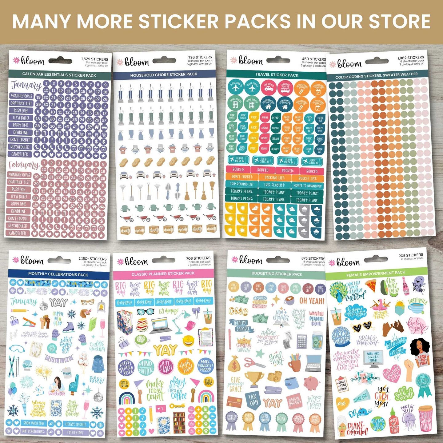 Sticker Value Pack, Classic | MakerPlace by Michaels
