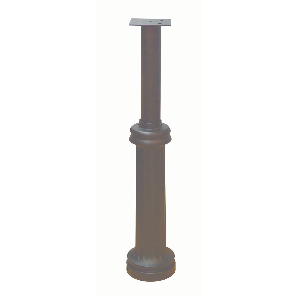 Special Lite Products SPK-590-BLK Bradford Wrap Around Base Kit, Direct Burial Mailbox Post - Black