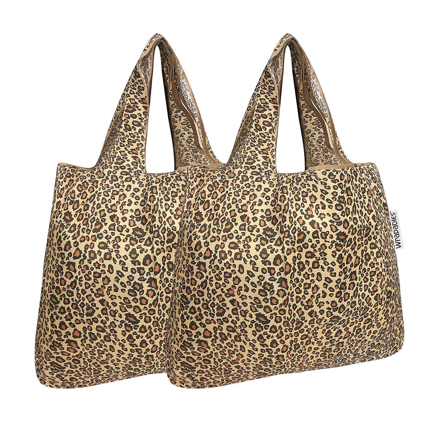 Wrapables Foldable Tote Nylon Reusable Grocery Bag (Set of 2)