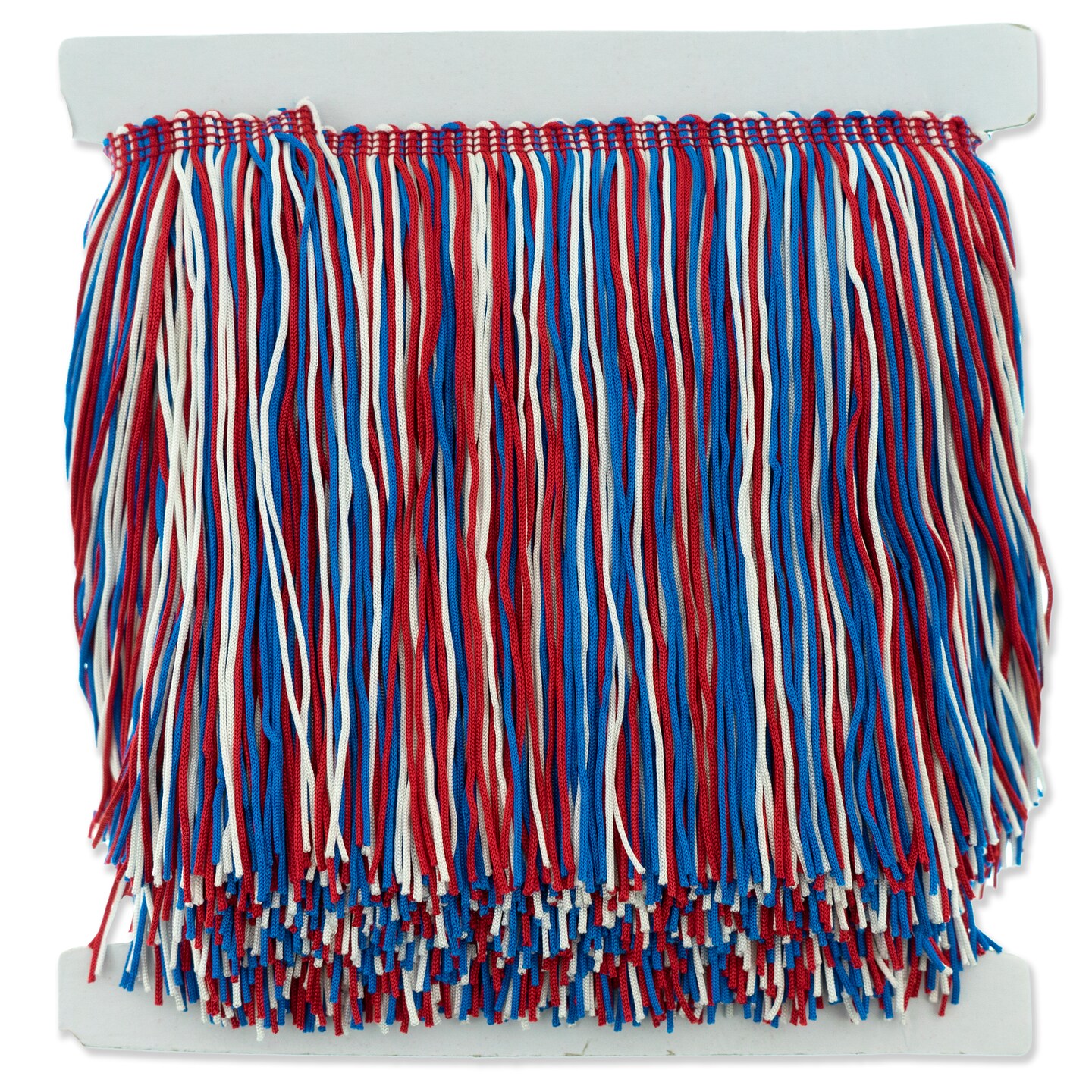 6&#x22; Multicolor Chainette Fringe Trim
