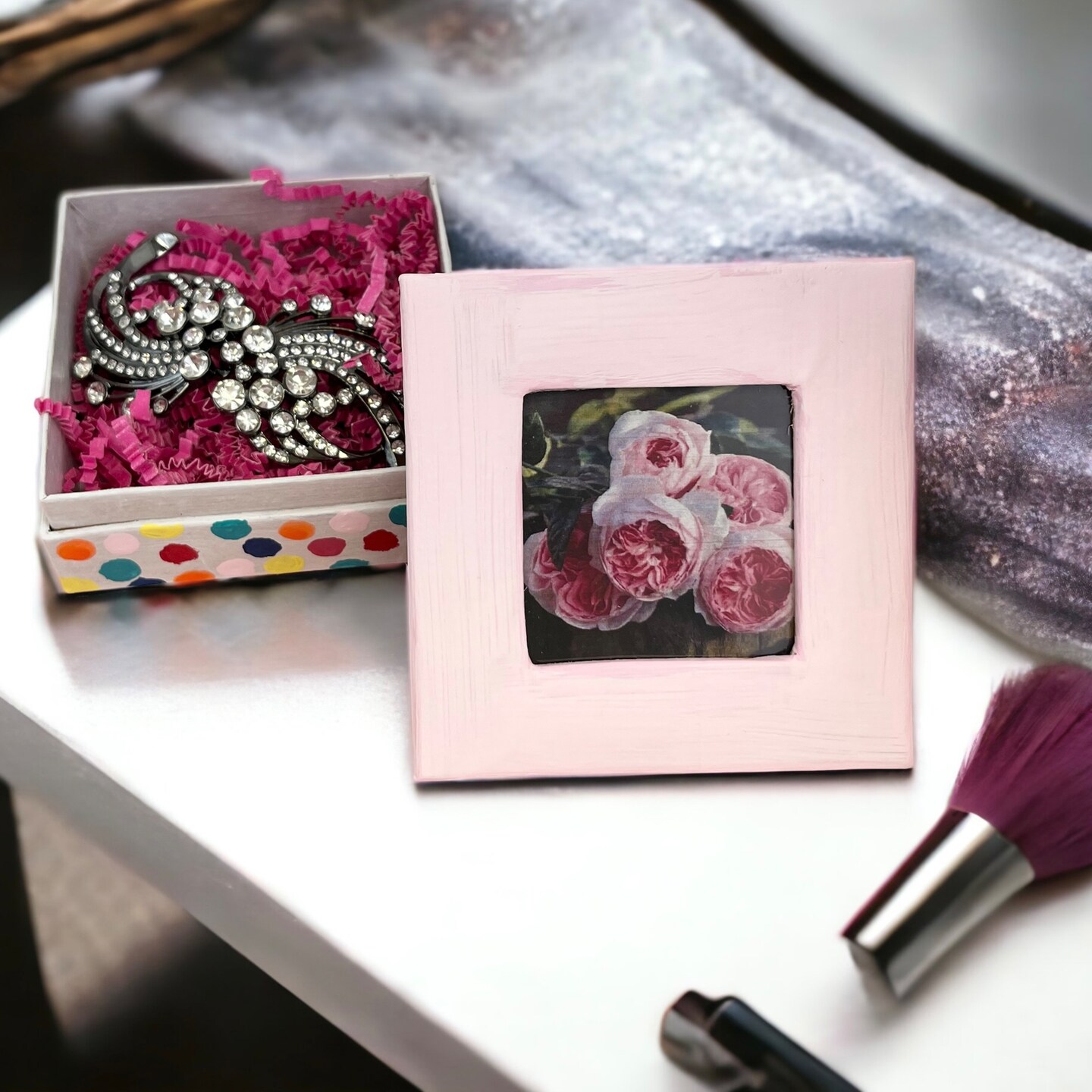 Value Pack of 72 Square Photo Box -  Small