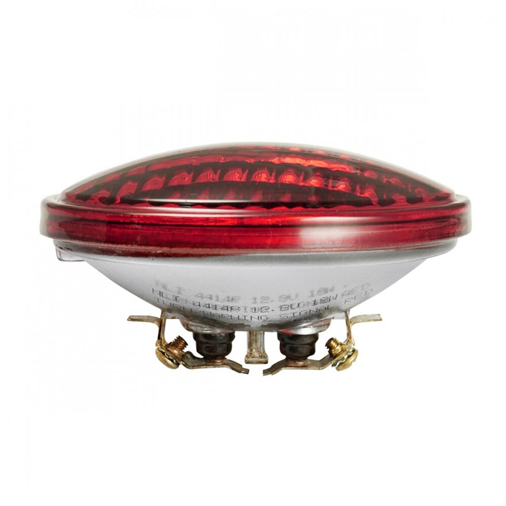 4414R - 18w 12.8v PAR36 Red Halogen - GE 24487 Replacement Bulb