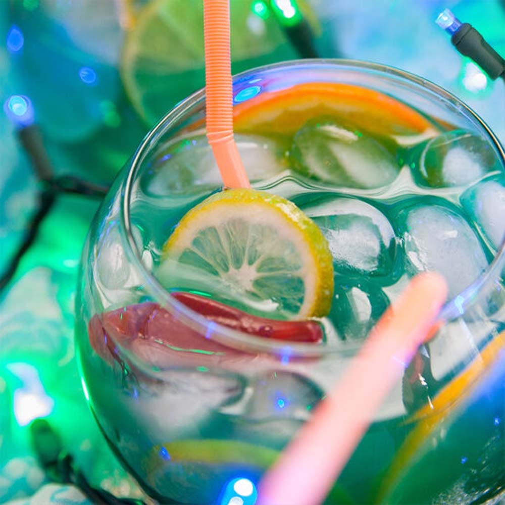 Wintergreen 70 5mm Blue Green LED Christmas Lights 4-in Spacing 120v