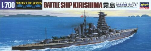 Hasegawa  1/700 IJN BATTLESHIP KIRISHIMA Plastic Model