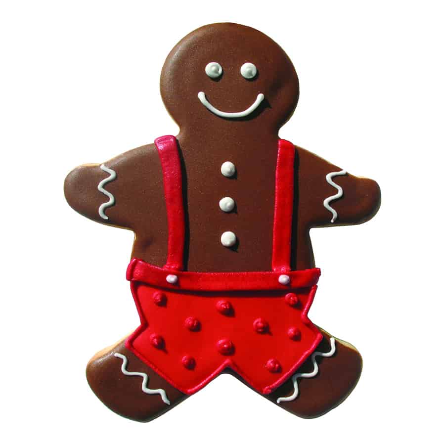Gingerbread Boy Cookie Cutter (Brown, 5&#x22;)