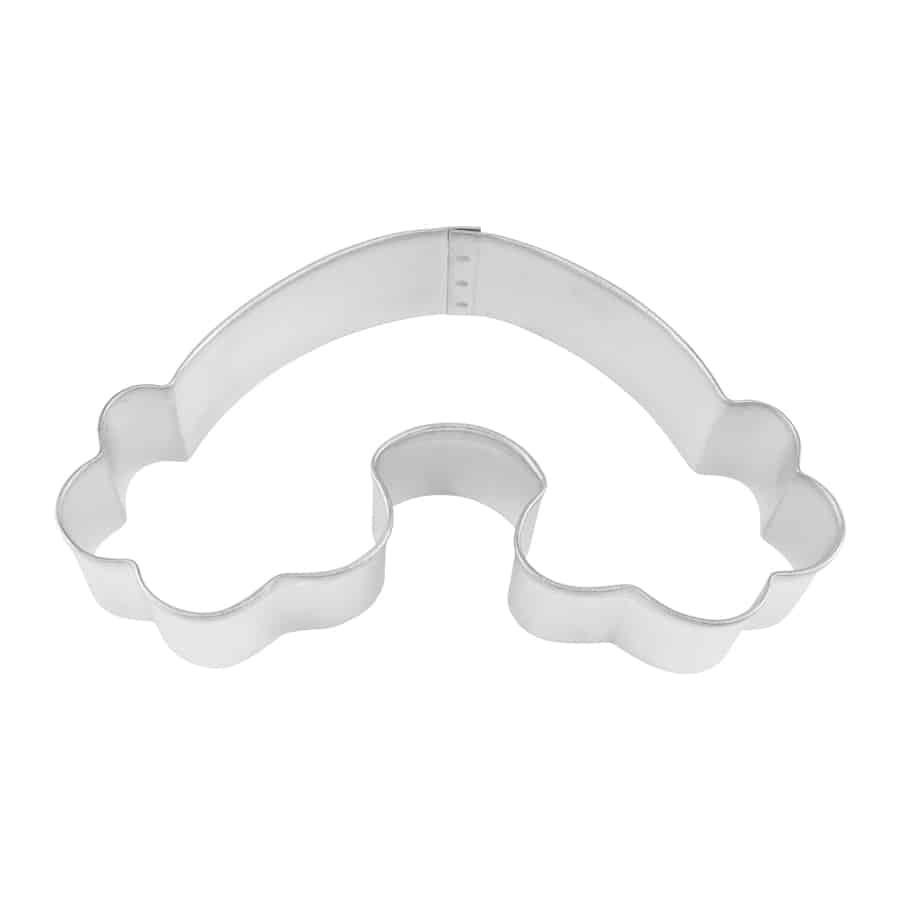 Rainbow Cookie Cutter 4.75&#x22; Carded