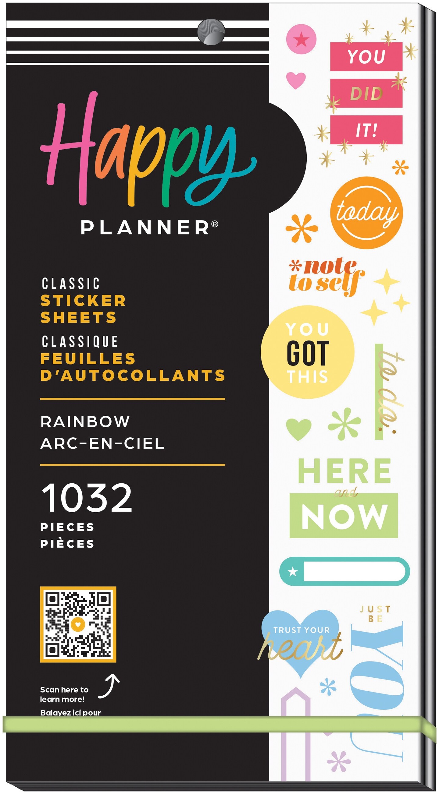 Happy Planner Sticker Value Pack-Rainbow | Michaels