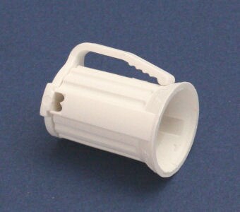 Vickerman Club Pack of 100 C9 White Christmas Light Bulb Sockets - For 18 Gauge Wire