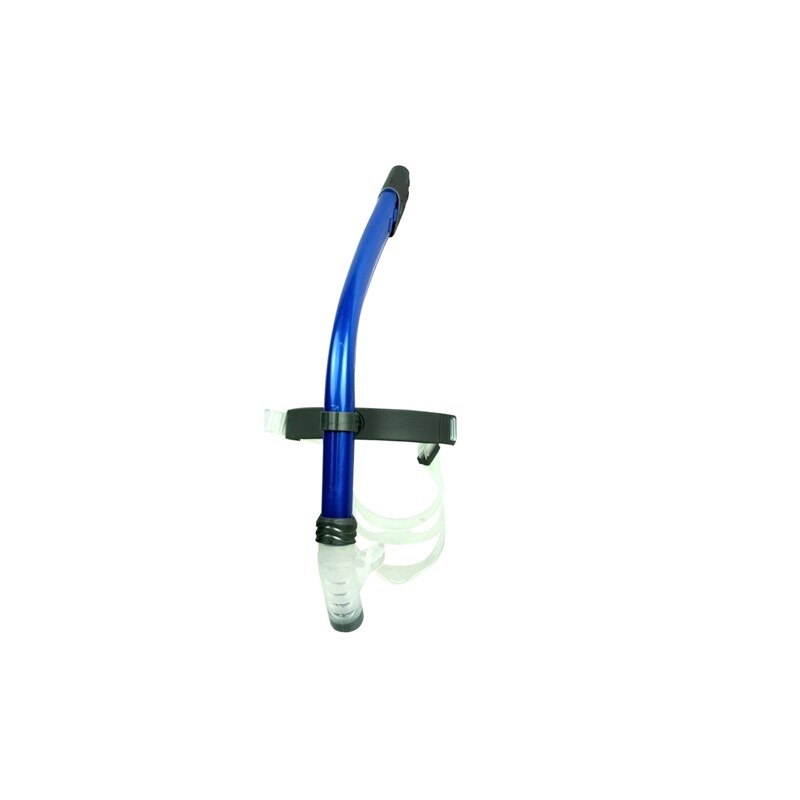 Swim Central 20&#x22; Blue and Black Center-Mount Swimming Pool Junior Training Snorkel