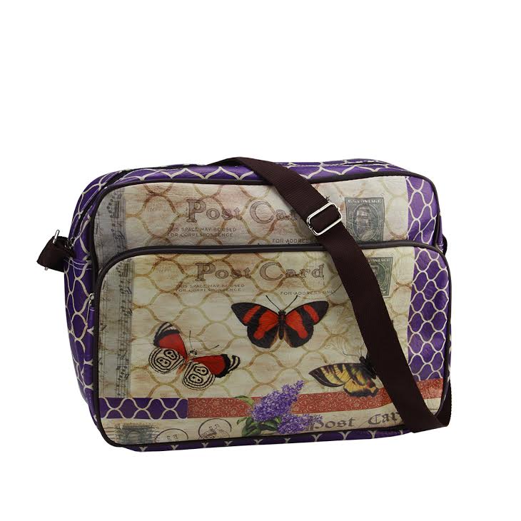 Butterfly women clutch purse