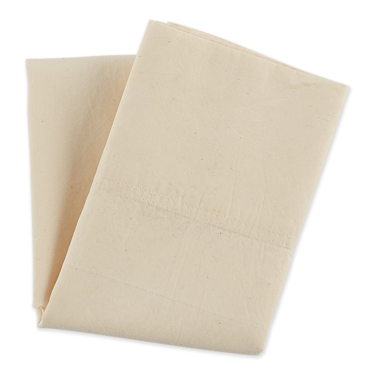 Contemporary Home Living Solid Soft and Durable Pillow Cover - 17&#x22; x 24&#x22; - Beige