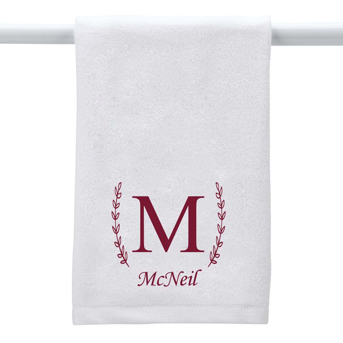 Hand Towels White Premium | Dobby Border | Hotel Towels & Linens