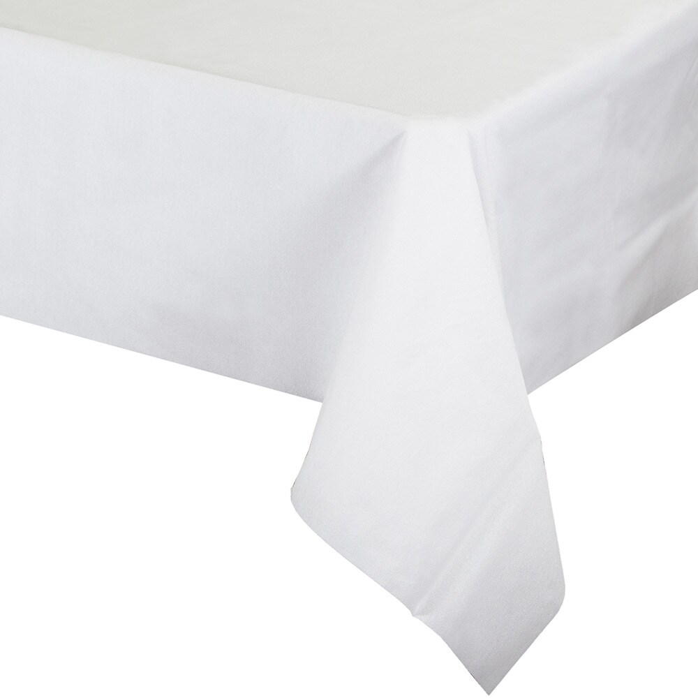 Party Central Pack of 12 Form &#x26; Function Disposable Plastic Banquet Party Table Cloth 108&#x22;