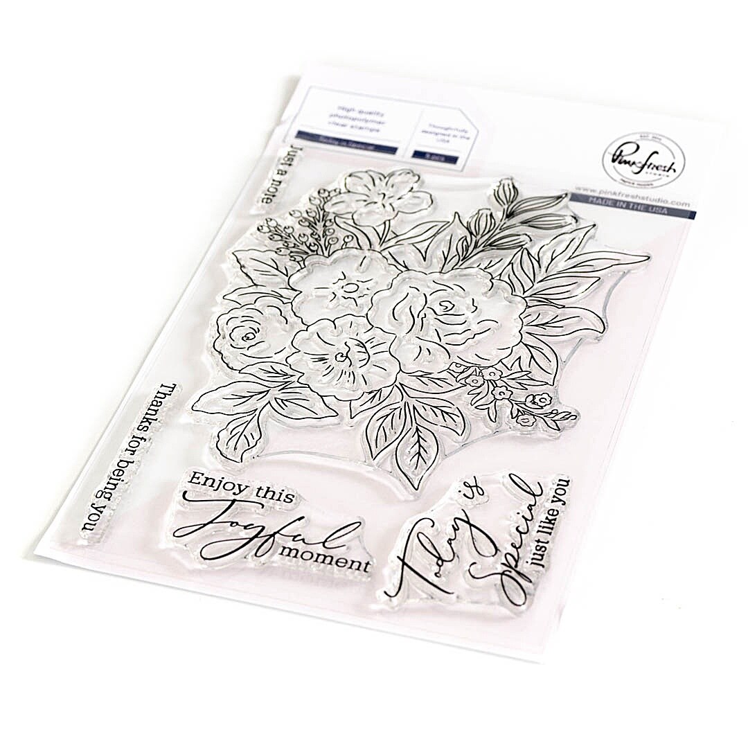 Pinkfresh Studio Clear Stamp Set 4&#x22;X6&#x22;-Today Is Special