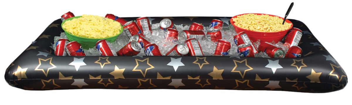 The Costume Center Black and Silver Awards Night Inflatable Cooler
