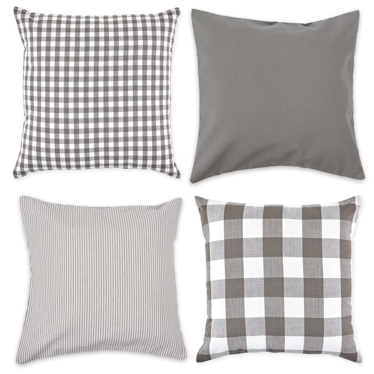 Checkered sales cushion covers