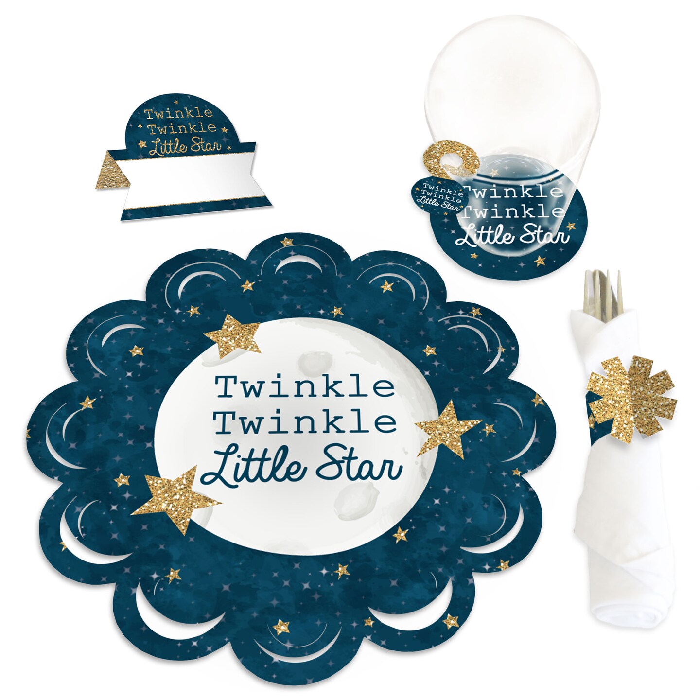 Twinkle little 2024 star table decorations