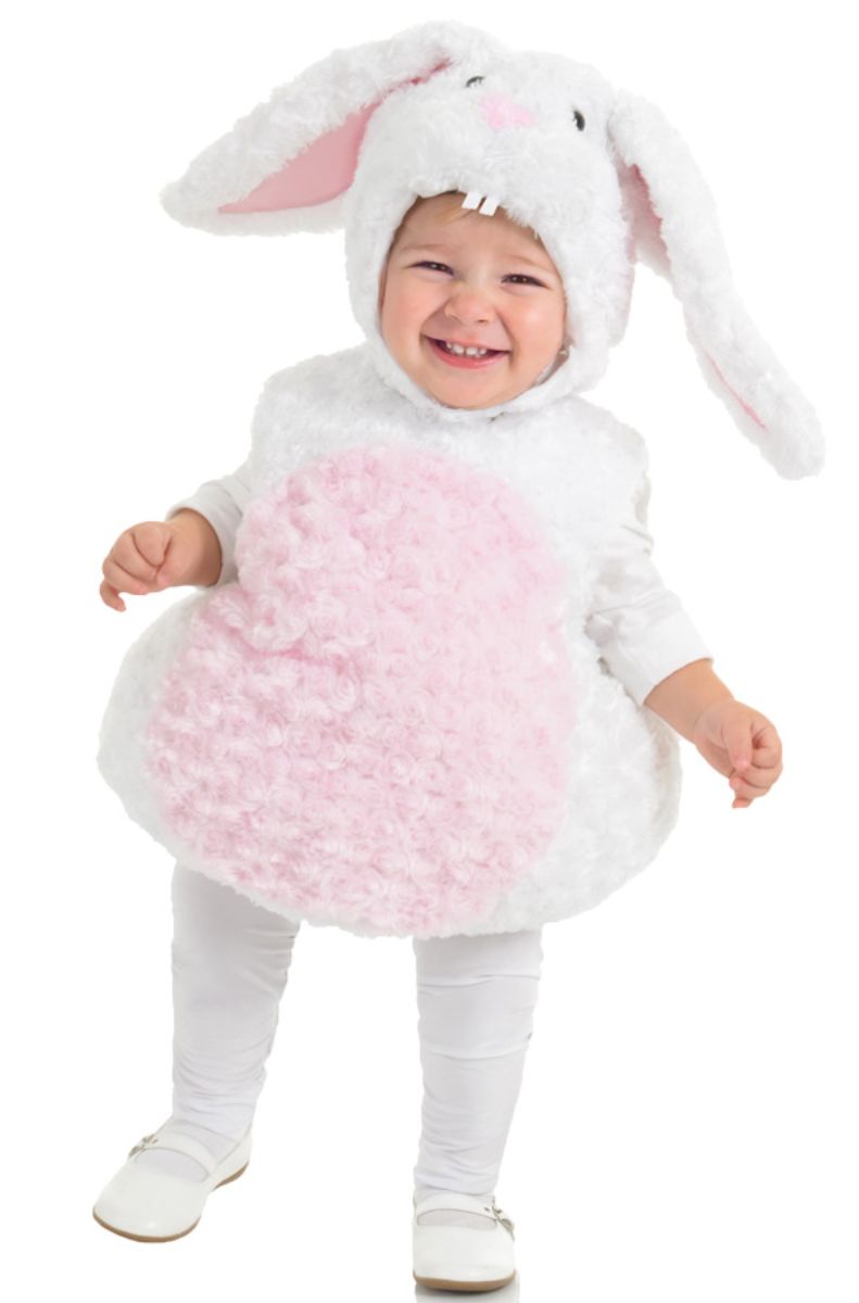 The Costume Center Pink and White Rabbit Toddler Unisex Halloween Costume - XS