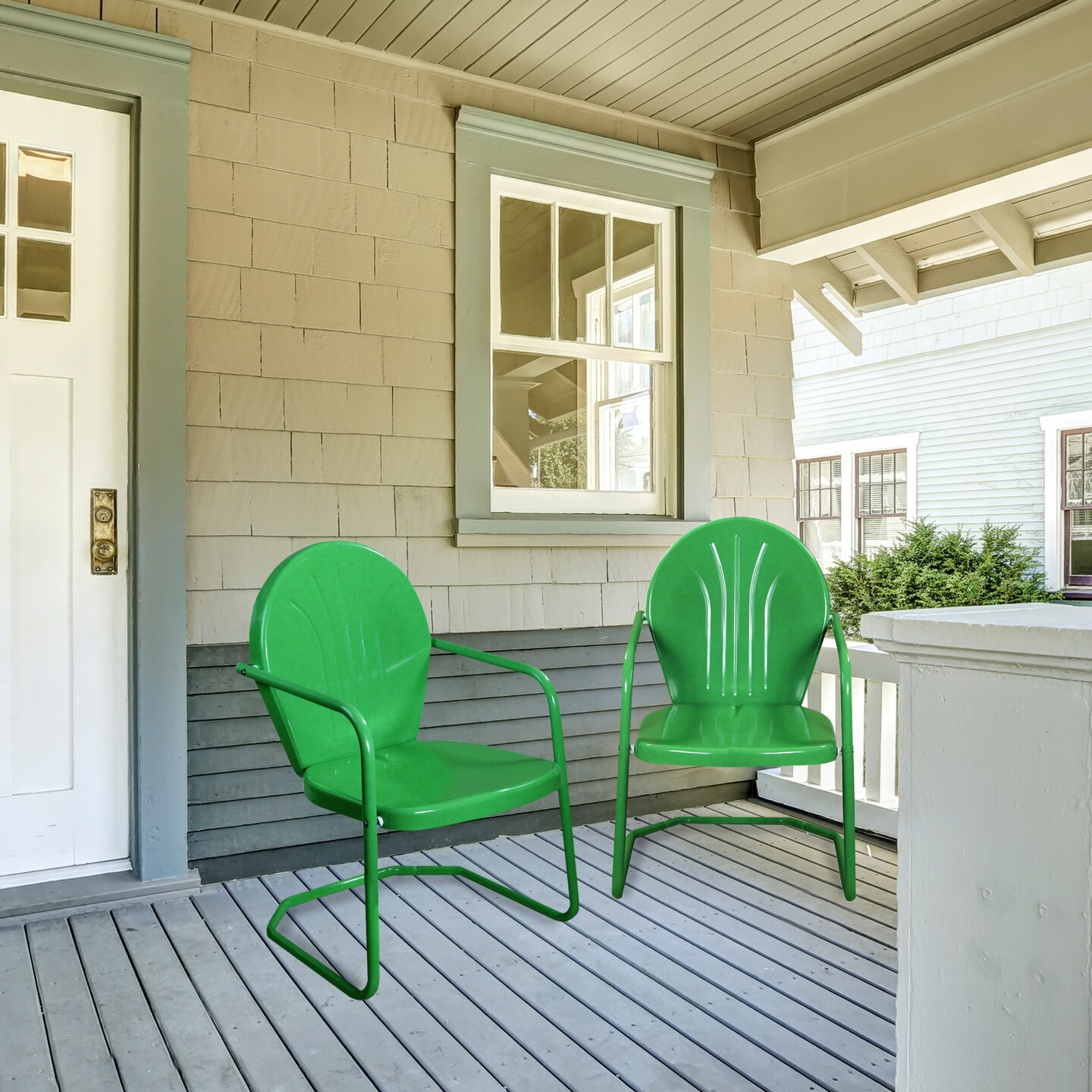 Green tulip online chair