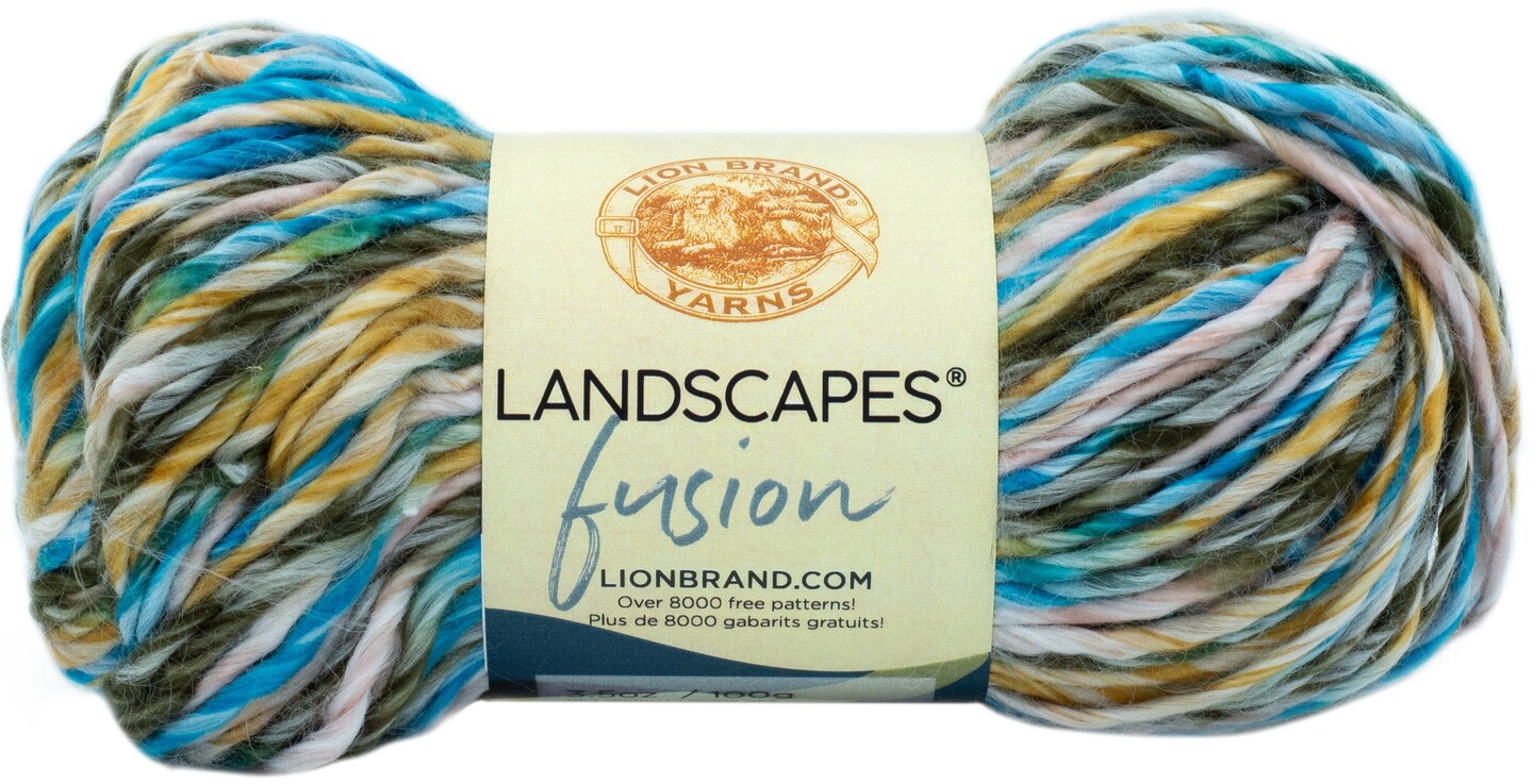 Lion Brand Landscapes Fusion Yarn-Washington Square