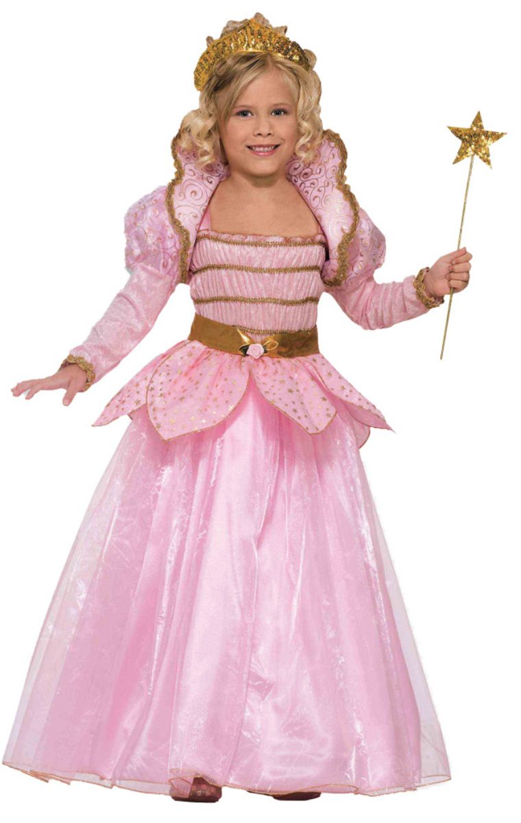 The Costume Center Pink and Gold Little Princess Girl Child Halloween Costume - Small
