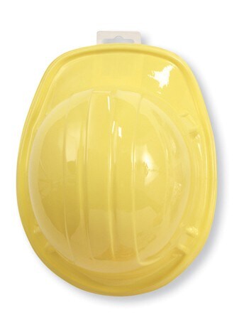 Party Central Club Pack of 12 Yellow Child Unisex Under Construction Hard Party Hats - One Size