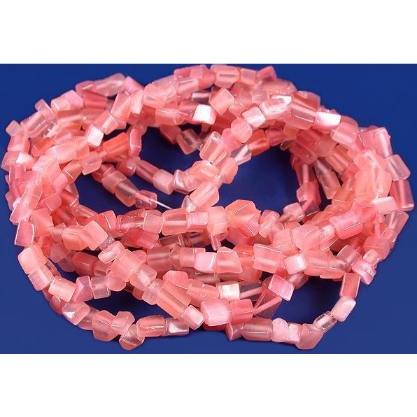 2 Beading Mats 8" x 8" & 7 Strands Glass & Chip Beads Various Colors and Sizes