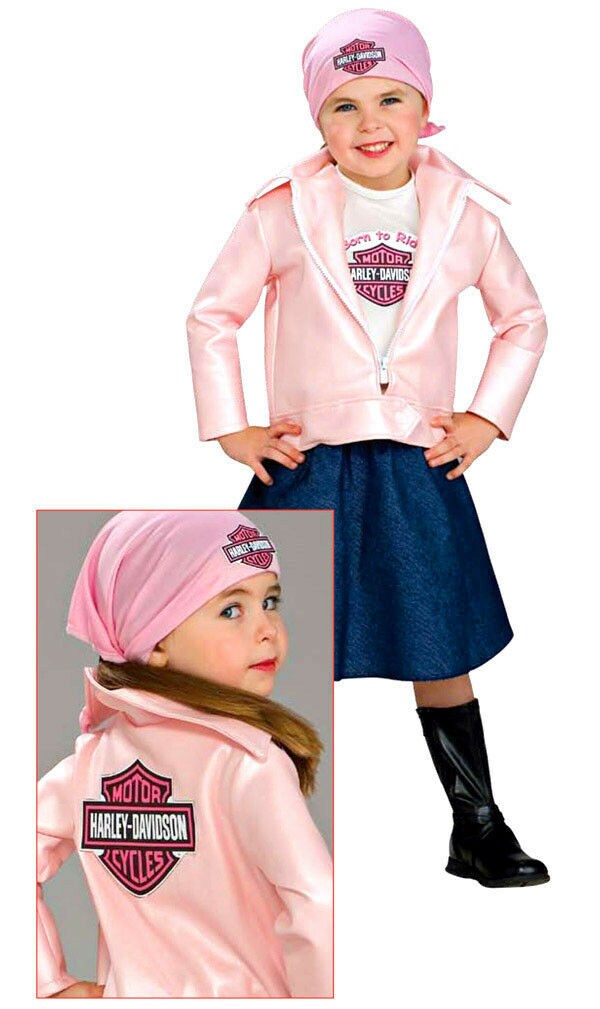 Rubies Child Lil&#x27; Biker Babe Halloween Costume, Size Toddler 1-2