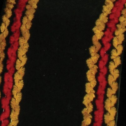 The Ribbon People Black and Yellow Wired Craft Ribbon 2.5&#x22; x 20 Yards